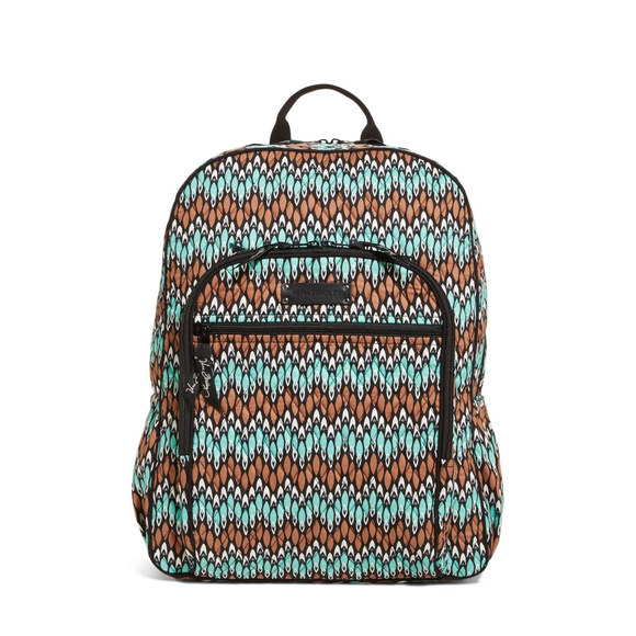 Vera Bradley Campus Backpack in Sierra Stream